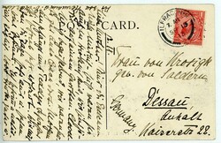 Clovelly (Großbritannien) - 1913, AK "Clovelly Labourers", rücks. ...