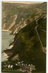 Lynmouth (Großbritannien) - 1913, AK "Manor House and Countisburi ...