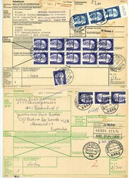 1972/84 - Bund, Freim.-Ausg. Heinemann, Lot von 8 ...