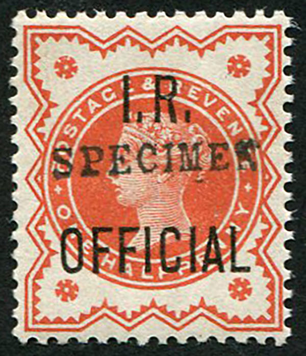 I.R. ½d SG 013s VARIETY, ‘DEEP BROWNISH-VERMILION’, OVPT ...