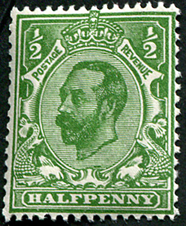 ½d SG 324 VARIETY, ‘DEEP YELLOW-GREEN’ U/M, fresh and vivid ...