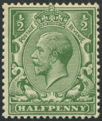 ½d  SG 351  VARIETY, ‘WHITE SPOT OVER ‘P’ OF ‘POSTAGE’  ...
