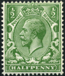 ½d  SG 351  VARIETY, ‘DEEP YELLOW GREEN’ U/M, pristine fresh of ...