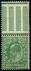 ½d SG 269 VARIETY, ‘VERY DEEP DULL YELL.GREEN’ (VERY BLOTCHY ...