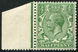 ½d SG 354 VARIETY, ‘DULL YELLOW-GREEN’ U/M, fresh of this ...