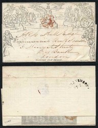 2865090: Great Britain Mulready and Caricature
