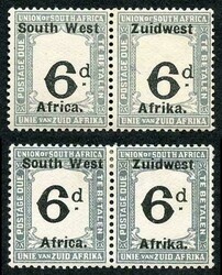 6120: Südwestafrika - Portomarken