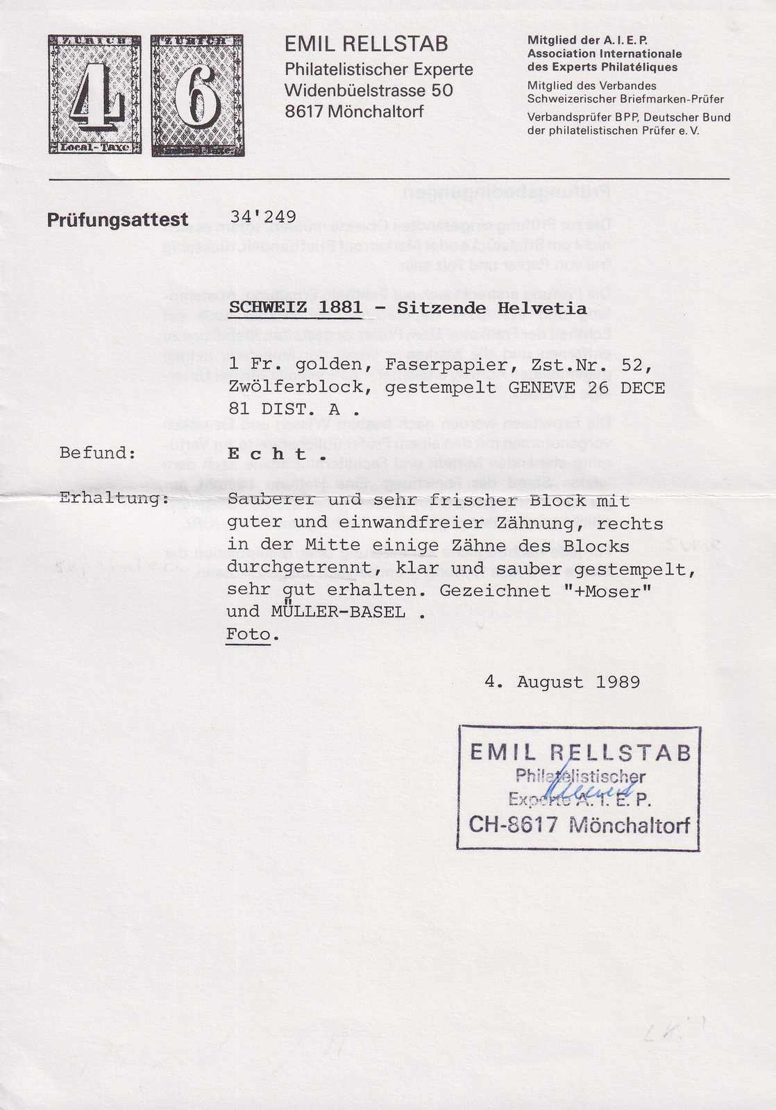 Image 2 for lot number 0000104583 for Luzernerraute Webshop 