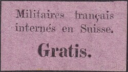 5655160: Liberté de la Croix Rouge suisse - Franchise stamps