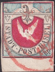 5650: Switzerland Canton Basel - Cancellations and seals