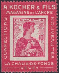 5712: 瑞士 Kocher stamps