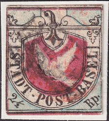 5650: Switzerland Canton Basel - Cancellations and seals