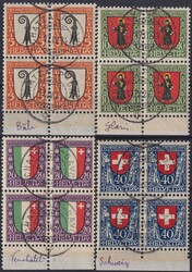 5656: Switzerland Pro Juventute - Sheet margins / corners