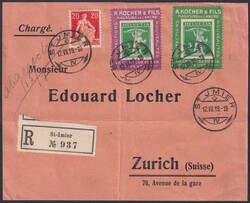 5712: 瑞士 Kocher stamps