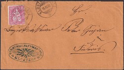 KLOSTERS-PLATZ GR, Nr.46 (Faserpapier) nach Fideris, rückseitig ...