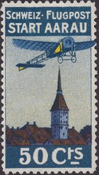 AARAU, Vorläufer I, (Pionier-Vorläufer) postfrisch **, fehlerfrei ...