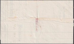 LAUFENBURG 1863 (7.AUG) nach WIL, Nr.30 + 31 auf Nachnahme, ...