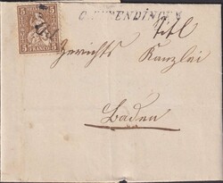 OBEREHRENDINGEN (O.EHRENDINGEN) 1870 nach BADEN, Nr.30.a (helle ...