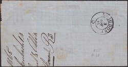 RICKENBACH bei WYL (SG) nach Burgdorf 1865 (2.NOV), gesuchter ...