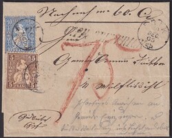 GIPF OBERFRICK bei FRICK 1865 nach Wölflinswil, sauberer ...