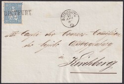 DIETFURT bei Bütschwyl (SG) 17.APR.1867 nach Kirchberg, Nr.31 auf ...