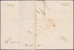 Luzern, ENTLEBUCH 1850, Vorphila-Brief nach Wohlen, sehr suber von ...