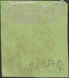 DOPPELGENF, rechte Hälfte Nr.4R mit sehr gutem Marken-Schnitt (links ...