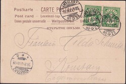 LUZERN, Seenachtsfest, selten schöne Karte mit Bahnpost-Stempel +2x ...