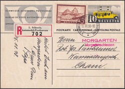 1938, Nr.177 (3Fr.-Wert Gebirgslandschaften) auf gesuchter ...