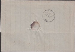 1867, ZÜRICH-St.Gallen ab Winterthur nach Niederuzwyl, Nr.31 sauber ...