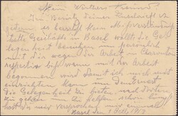 BASEL 1913 (1.OKT) nach Mulhausen (Elsass) Nr.125III auf selten ...