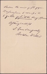 STALDEN 1900 (17.SEPT) nach U'hallau (SH) 5c-UPU-Karte mit sauberem ...