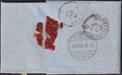 SCHUPFART (ab Stein) AG nach Wilisburg 1870, Nr.38 auf attraktivem ...