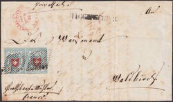 HÄGGENSCHWEIL (heutiges: Häggenschwil) 1854 nach Waldkirch ...