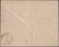 1915, Express-Nachsende-Brief von GLARUS nach Röthenbach (Bayern), ...