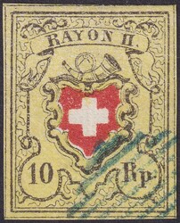 T.3 E-RO, Prachtstück (überrandig geschnitten) vierseitig mit ...