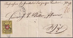 FRAUENFELD nach WIL, Rayon II T.37 D-LO mit unten ausserordentlich ...