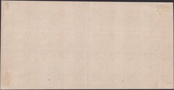 Fälschungs-Bogen zu 10 x 4 Marken Rayon I (hellblau, 17II) ...