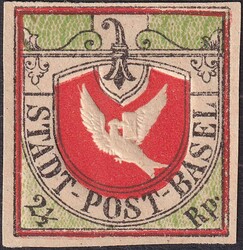 5650: Schweiz Kanton Basel - Bogenränder / Ecken