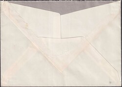 WALD (ZÜRICH) 1947, Eisenbahn-Satzbrief mit Nr.277-280 nach Thüngen ...