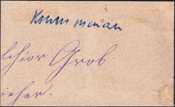 KRUMENAU (KRUMMENAU, SG) Nr.32+38 mit Fingerhut-Stempel vom 14.DEC ...