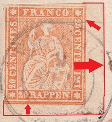 WILLISAU 1858 (9.JUIN - Besonderheit: Monat kopfstehend) nach ...