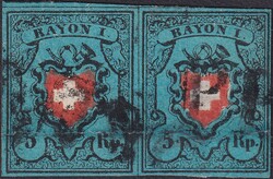 Type 19+20 A2-U, Paar-Einheit 15II.e mit P.P. vom Postkreis Luzern ...