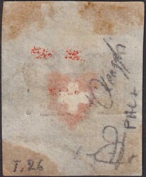 Type 26, 15II mit Doppel-Entwertung: P.P. (AW.-Nr.243) und grosser ...