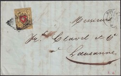 MOUDON 1851, 16I mit Kreuzeinfassung (Ganzfälschung von François ...