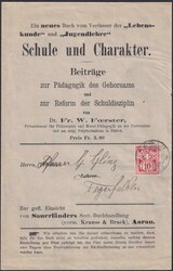 AARAU 1907, SCHULE und Charakter (Pädagogik des Gehorsams, ...