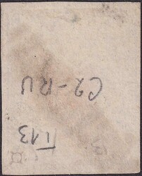 APPENZELL: STABSTEMPEL: HERISAU (schwarz) & SCHOENENGRUND (rot) sehr ...