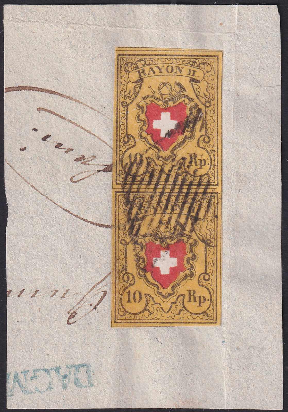 DAGMERSELLEN: Paar-Einheit (senkrecht) auf Rayon II: T.13+21 D-LO. ...