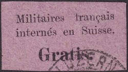 5655160: Switzerland Free Postage for the Red Cross