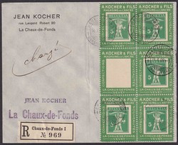 5712: Switzerland Kocher stamps